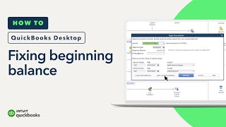 How to fix beginning balance issues while reconciling in QuickBooks Desktop [upl. by Atrim]