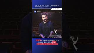 Vir Das to Make History as First Indian Host of the 2024 International Emmy businessnews news [upl. by Iago]