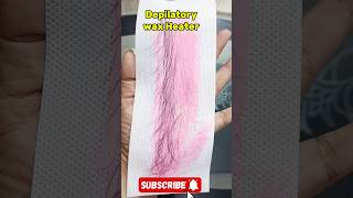 Depilatory Wax Heather full detail review on my channel wax waxheater review youtube [upl. by Ttennaj]