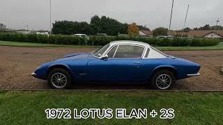 1972 LOTUS ELAN  2S [upl. by Anikes]