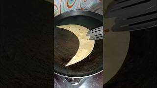 shorts  moon shape chapati for kids 🥰🥰 [upl. by Halet721]