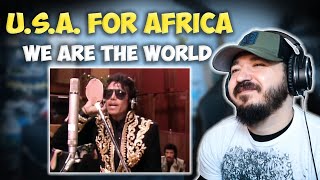 USA FOR AFRICA  We Are the World  FIRST TIME REACTION [upl. by Novad]