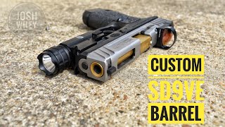 The Custom SampW SD9VE Barrel Upgrade [upl. by Haran540]