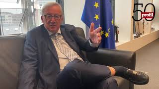 JeanClaude Juncker quotÖsterreich kann stolz sein dass es profil gibtquot [upl. by Larochelle]