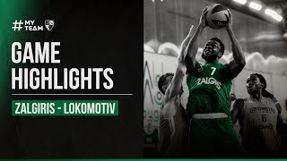 Zalgiris  Lokomotiv  Game Highlights  20210901 [upl. by Wolf]