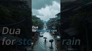 dua for stopping rain dailydua hisnulmuslim deen [upl. by Savvas]