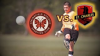 Springfield Athletic Sporting Club vs St Charles FC USL 2 Mens Soccer [upl. by Ecienal339]