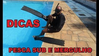 PESCA SUB PARA INICIANTES  DICAS BÁSICAS DE MERGULHO E PESCA SUB  THYAGO SUB [upl. by Enaols]