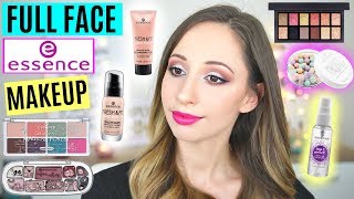 ESSENCE FULL FACE MAKEUP TUTORIAL 2018  WEAR TEST amp PRODUCT UPDATES [upl. by Demah961]