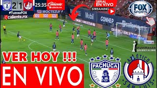 Pachuca vs San Luis En Vivo DONDE VER PARTIDO HOY A QUE HORA JUEGA PACHUCA VS SAN LUIS Fox Sports [upl. by Tedie]