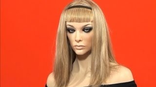 How to Make Short Bangs Hair Extensions Tutorial  DoctoredLockscom [upl. by Rol64]