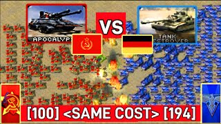 Apocalypse VS Tank Destroyer  Red Alert 2 [upl. by Liahcim]