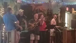 Tonya Rosser singing Wagon Wheel with everyone at open mic [upl. by Schnabel]