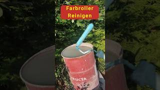 Farbroller Reinigen  NIE WIEDER OHNE [upl. by Uaeb]