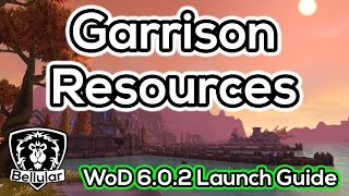 Garrison Resources Farming Guide  Warlords of Draenor [upl. by Malka]