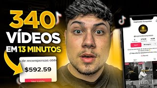 COMO CRIAR 300 CORTES COM 1 CLICK E MONETIZAR CANAL NO TIKTOK só copiar e colar [upl. by Clara685]