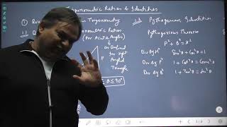 IIT JEE MATHS  TRIGONOMETRIC RATIO amp IDENTITIES  LECTURE 1  10th CLASS REVISE MASTER PROBL 1 amp 2 [upl. by Adar]