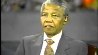 1990 Town Hall Meeting with Nelson Mandela on Palestine with Ted Koppel Part 1 [upl. by Arded]