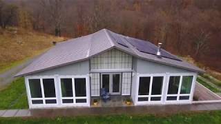 Callicoon Center Custom Shipping Container House [upl. by Anirbus]