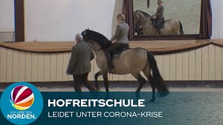 Fürstliche Hofreitschule am Schloss Bückeburg leidet unter der CoronaKrise [upl. by Odnumyer]