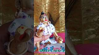 laddugopal🕉️ harekrishnaa ytshorts shortsfeed shorts [upl. by Kennie611]