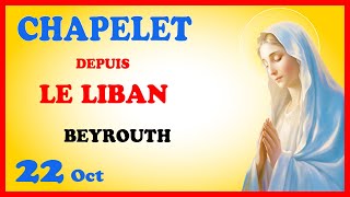 CHAPELET 🙏 Mardi 22 Oct  Mystères Douloureux [upl. by Nwahsiek442]