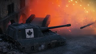 JgPz E 100 Hellfire in the City  World of Tanks [upl. by Aivek]