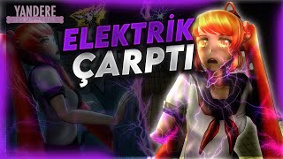 osanaya elektrik çarptı yaratıcı başlık bulamadim  yandere simulator [upl. by Nnylsia899]