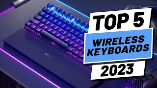 Top 5 BEST Wireless Keyboards of 2023 [upl. by Allana928]