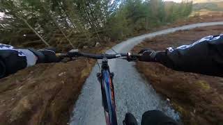 Mtb Trail riding quotSlabba Dabba Doquot Laggan Wolftrax mtb trails Scotland [upl. by Assirual620]