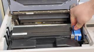 Printer Maintenance  Oki Data B432 and B412 [upl. by Ecirahs]