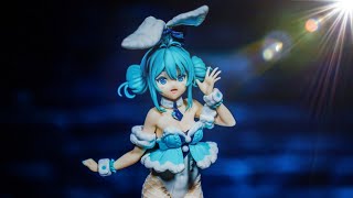 Vocaloid Hatsune Miku BiCute Bunnies White Bunny Ver FuRyu [upl. by Nissa]