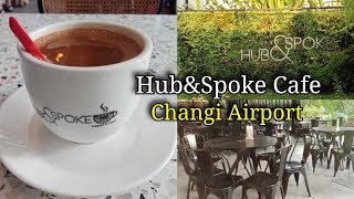 How to go Hub amp Spoke Cafe at Changi Airport  Jovelyn Mirambel [upl. by Anitreb]