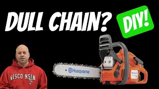 Sharpen Chainsaw  How and When [upl. by Annayram]