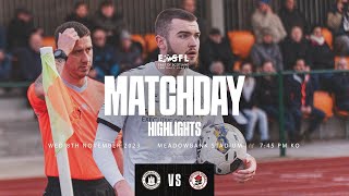 Edinburgh City vs Bonnyrigg Rose  Highlights  8 November 2023 [upl. by Gilles]