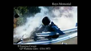 Francois Ceverts Fatal Crash  Watkins Glen 1973 44 Years Ago [upl. by Meilen522]