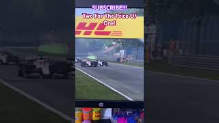 Mazepin Came For Crashes… youtube automobile racingdriver monza italy f12021 subscribe crash [upl. by Eerazed]