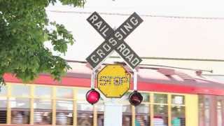 Illinois Railway Museums Railroad Crossing Signals [upl. by Carpet]