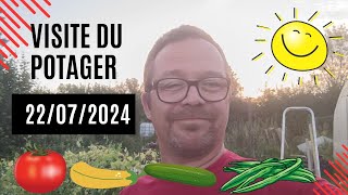 22072024  VISITE DU POTAGER [upl. by Yvon]