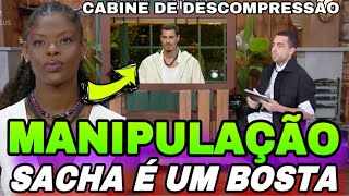 CABINE DE DESCOMPRESSÃO SUELEN NÃO ACEITA ELIMINAÇÃO E CRÍTICA QUE SACHA É O FAVORITO A FAZENDA 16 [upl. by Hedvah]