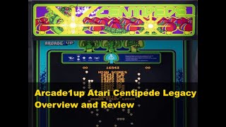 Arcade1up Atari Centipede Legacy Overview and Review [upl. by Catarina]