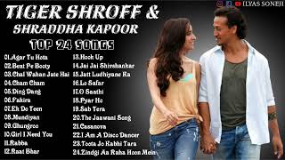 TIGER SHROFF TOP 24 SONGS  Tiger Shroff mashup jukebox  tiger Shroff mix album  all songs [upl. by Flss]