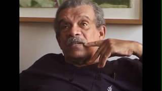 Derek Walcott discusses his painting and poetry [upl. by Ahtoelc]