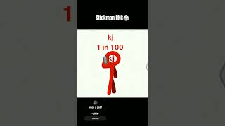 Stickman RNG🎲 flipaclipanimation stickmen rng how many stickman do you think in this video [upl. by Aitenev]