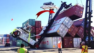 40 Dangerous Heavy Forklift Operator Fails  Best Idiots Excavator Dozer amp Truck FAILS Compilation [upl. by Navillus]