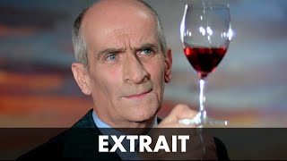 LAILE OU LA CUISSE  Extrait quotLe Vin cest la terrequot  Louis de Funès  Coluche [upl. by Leahcimal]