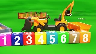 Cartoni Animati per Bambini  Al parco giochi il bulldozer escavatore [upl. by Berty]