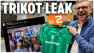 TRIKOT LEAK im LIVE TV feat Per Mertesacker  ZDF  SV Werder Bremen  WERDERTV INSIDE [upl. by Desdamonna]