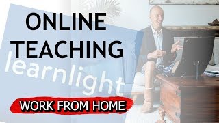 Online Teaching Jobs from Home with Learnlight [upl. by Hinson]