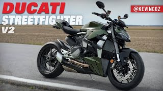 MEILLEUR quun V4 Ducati Streetfighter V2 Essai Routier  TEST RIDE [upl. by Kcirdes]